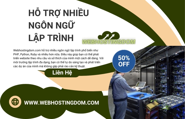 Dịch Vụ Hosting HOSTING WEBHOSTINGDOM